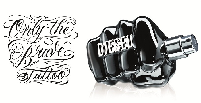 parfum only the brave tattoo