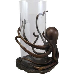 Ebros Gift Aluminum Nautical Coastal Sea Octopus Wrapping