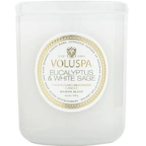 Voluspa Eucalyptus and White Sage Classic Candle