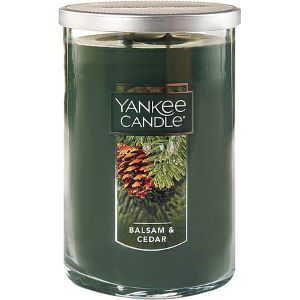 Yankee Candle Balsam & Cedar Scented
