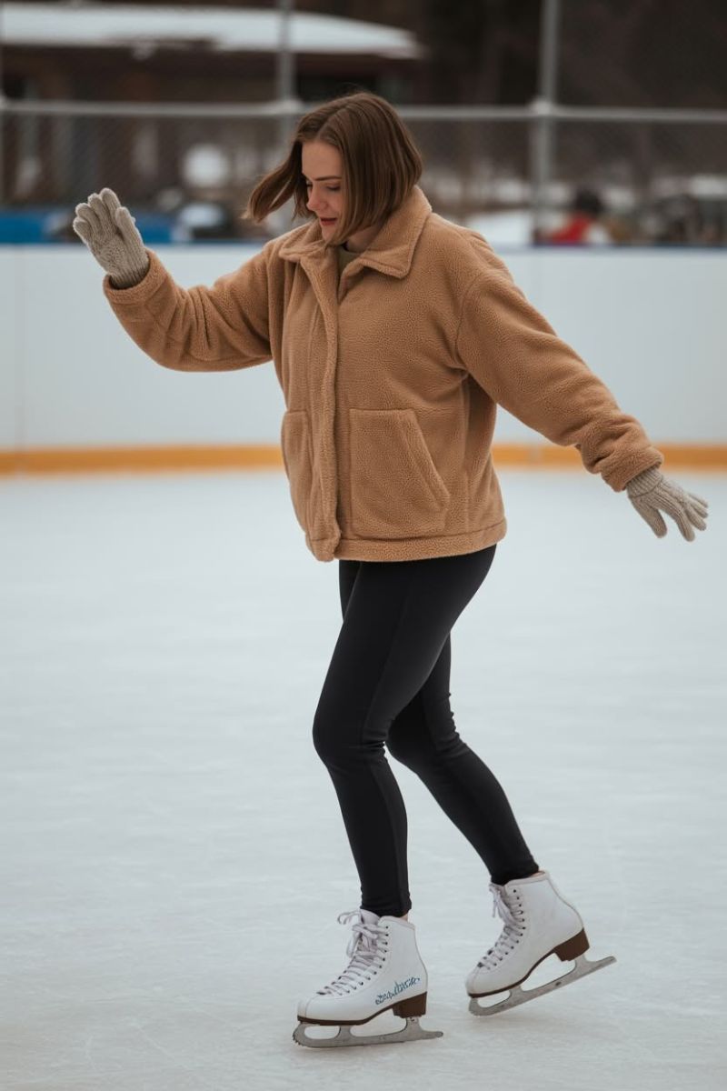 21 Cute Ice Skating Outfit Ideas to Look Gorgeous at the Rink