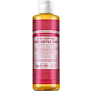 Dr. Bronner’s Pure-Castile Liquid Soap Rose