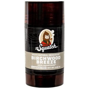 Dr. Squatch Natural Birchwood Breeze odor squatching