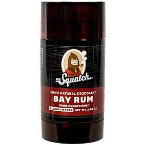 Dr. Squatch Bay Rum natural deodorant