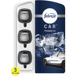 Febreze Car Air Fresheners Platinum Ice Scent