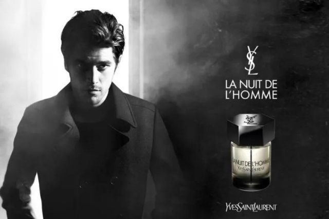 La nuit de l'homme YSL advertising campaign