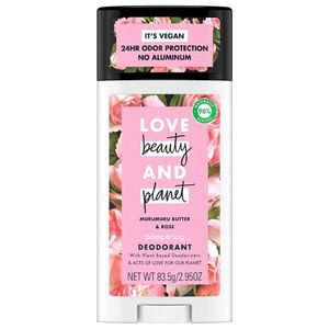 Love Beauty And Planet Deodorant Murumuru Butter and Rose