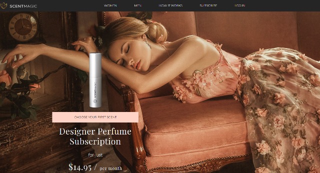 Luxury Perfume Subscription Scent Magic