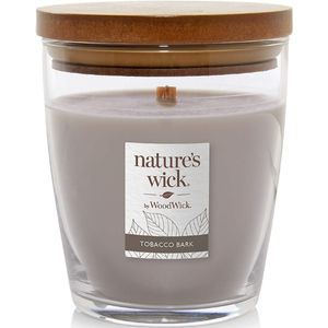 Nature's Wick Tobacco Bark Scented Candle