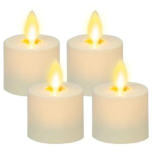 Luminara Pearl Ivory Flameless Candle Tealights