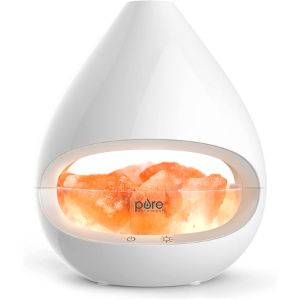 PureGlow Crystal Himalayan Salt Lamp Ultrasonic