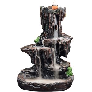 SPACEKEEPER Waterfall Monk Backflow Incense Burner