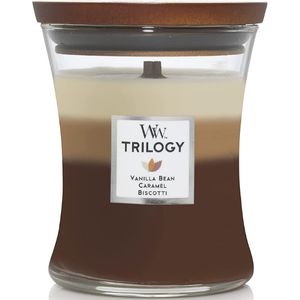 WoodWick Café Sweets Medium Hourglass Trilogy Candle