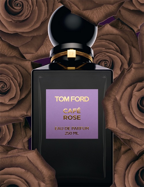 Advertising fragrance café rose