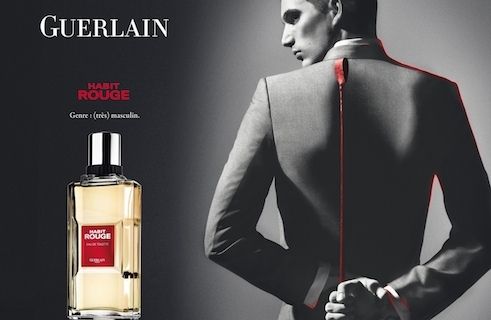 habit rouge guerlain ad campaign