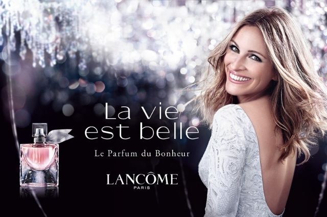 la vie est belle Lancôme advertising campaign