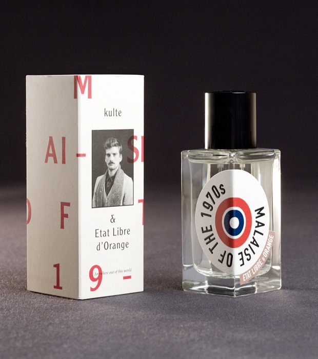 Packshot of the fragrance Malaise of the 1970s  