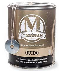mandle soy candle for men