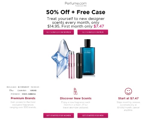 perfume com website fragrance of the month