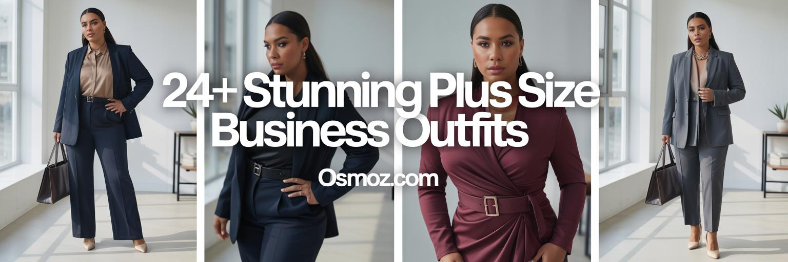 24+ Stunning Plus Size Business Outfits You Need
