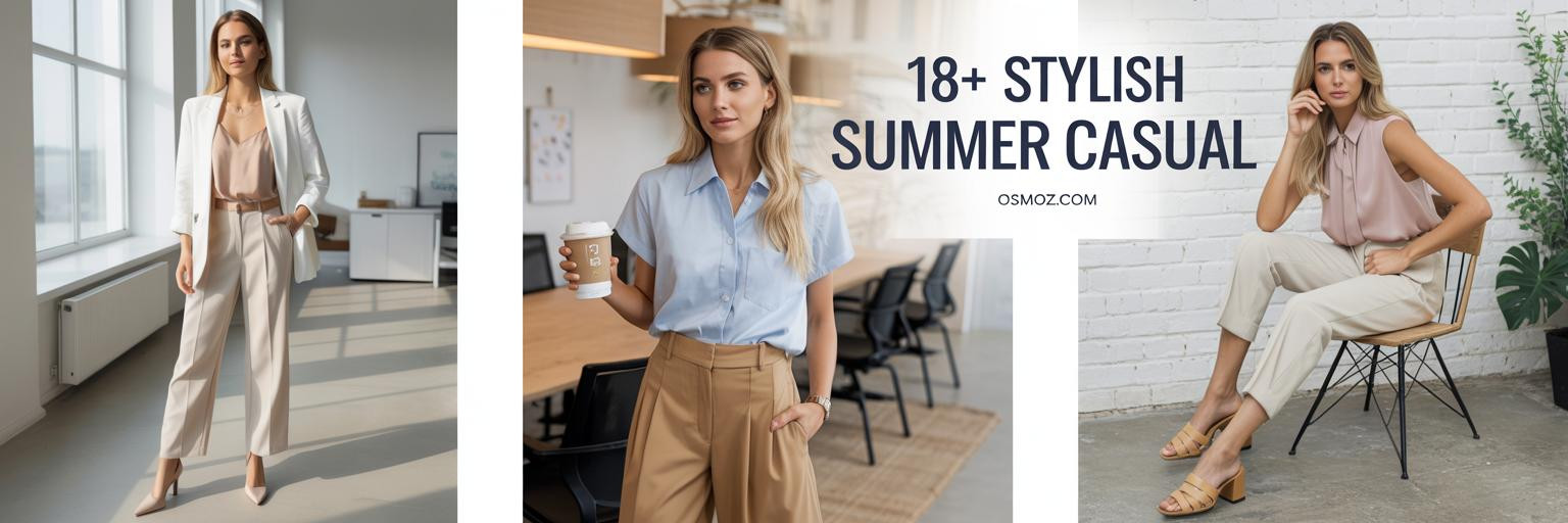 18+ Stylish Summer Business Casual Outfits You Need
