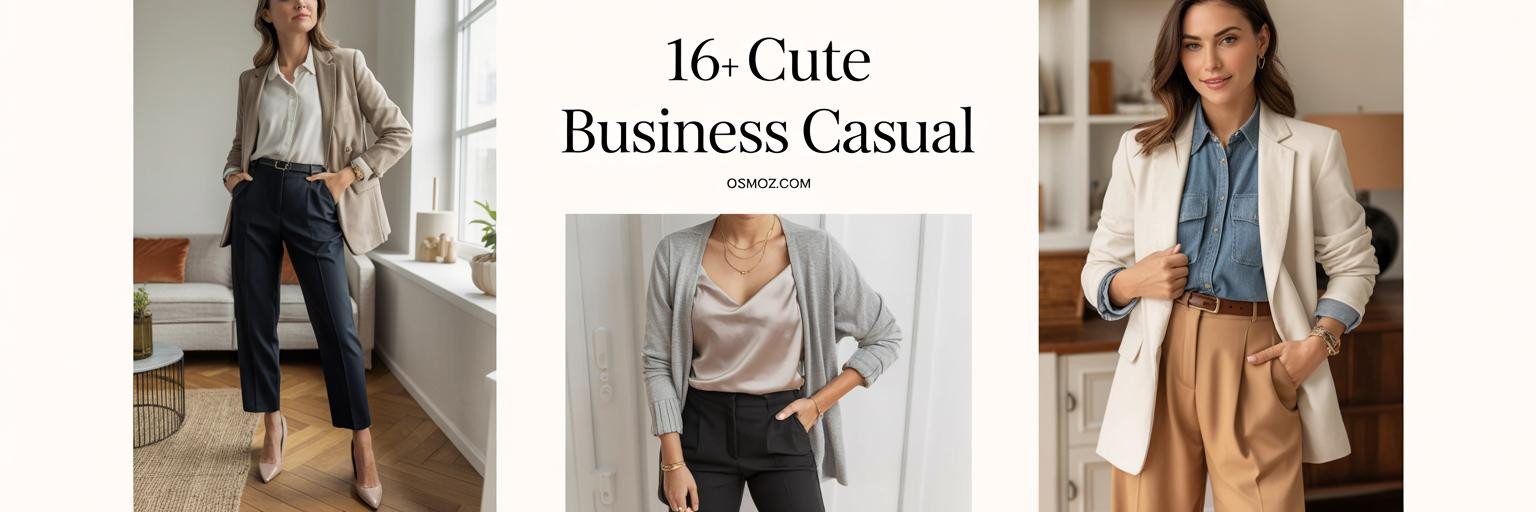 16+ Cute Business Casual Outfits You'll Love
