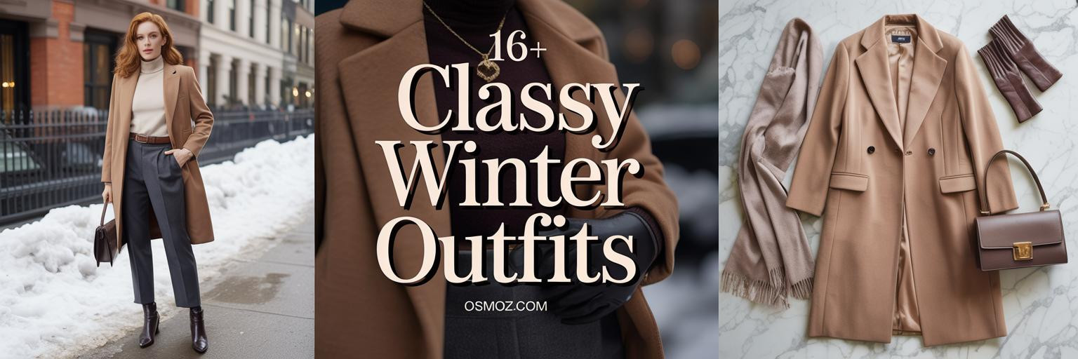 16+ Elegant Classy Winter Outfits You'll Love
