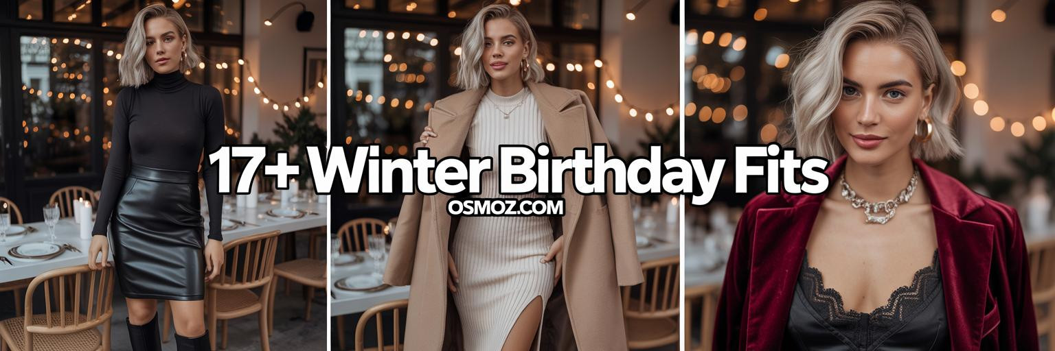 17+ Stunning Winter Birthday Outfit Ideas You'll Love
