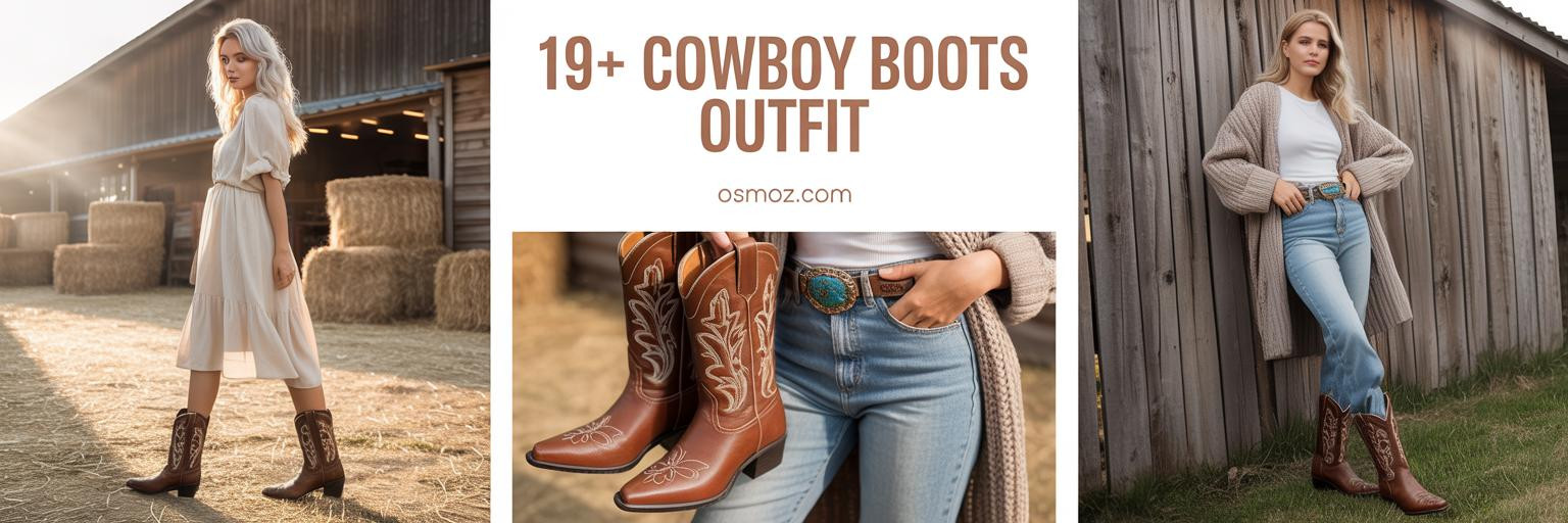 19+ Stunning Cowboy Boots Outfit Ideas You'll Love
