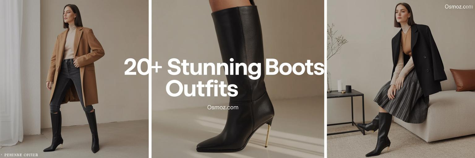 20+ Stunning Black Knee High Boots Outfit Ideas You'll Love
