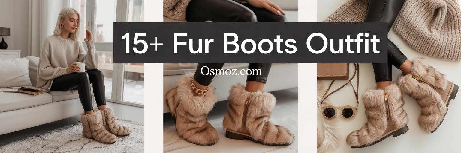 15+ Stunning Fur Boots Outfit Ideas You'll Love
