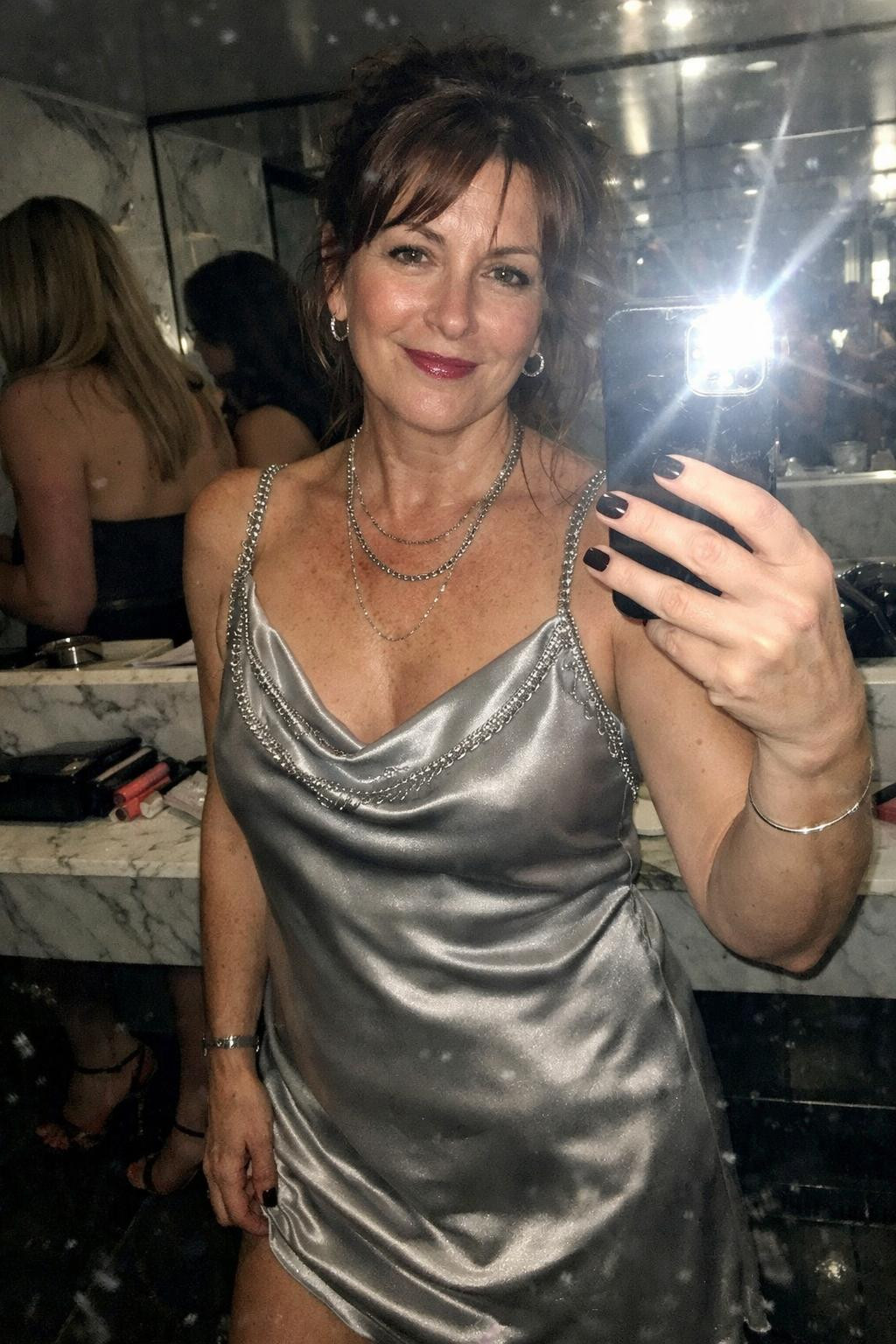 Party outfit British elegance nightclub style