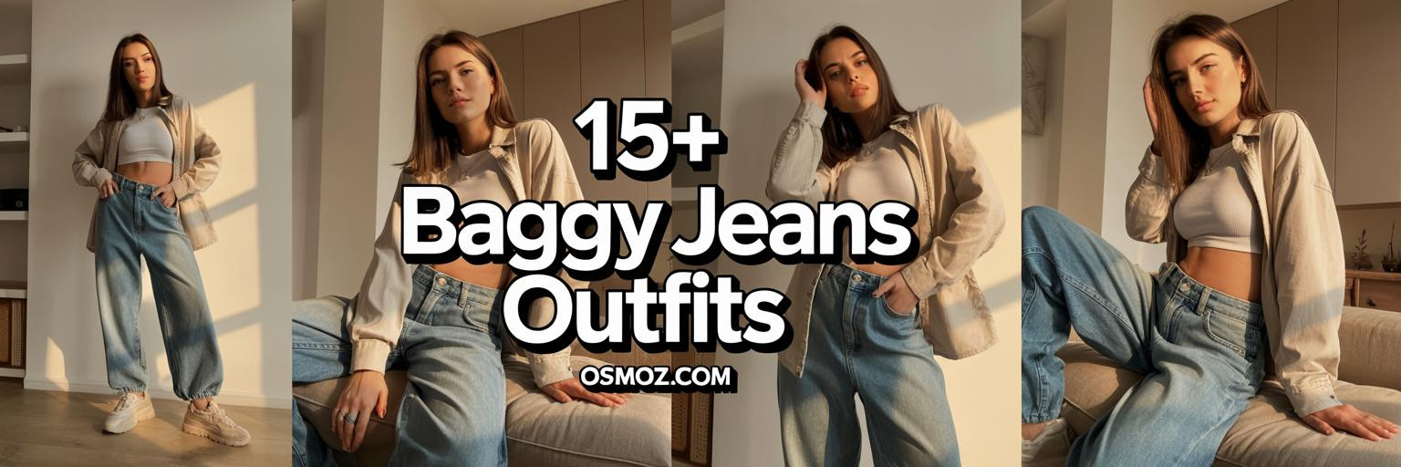 15+ Stylish Baggy Jeans Outfit Ideas You'll Love
