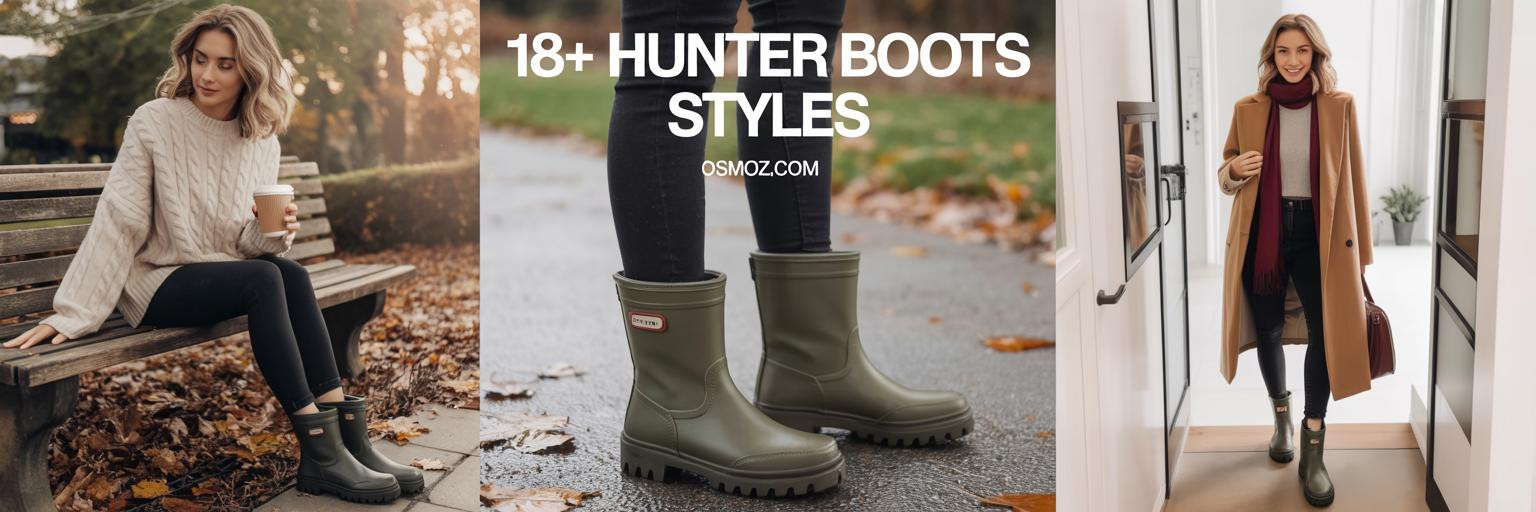 18+ Stylish Short Hunter Boots Outfit Ideas You'll Love
