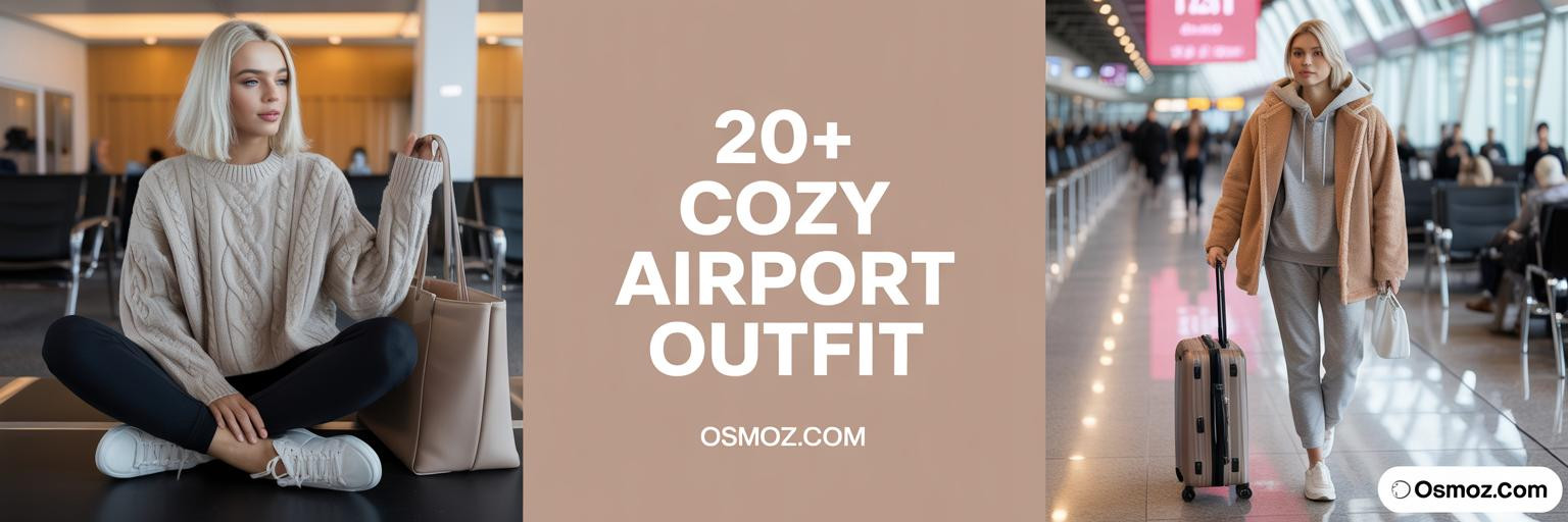 20+ Cozy Airport Outfit Ideas You'll Love
