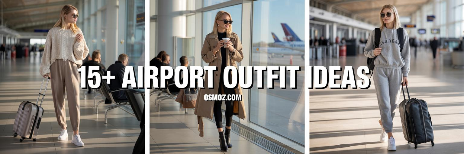 15+ Stylish Casual Airport Outfit Ideas You'll Love
