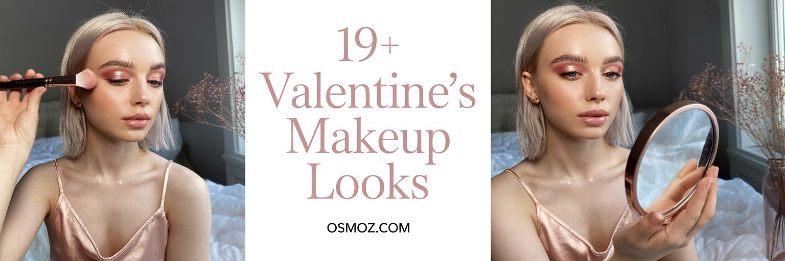 19+ Valentine's Makeup Looks for Soft Romantic Glam
