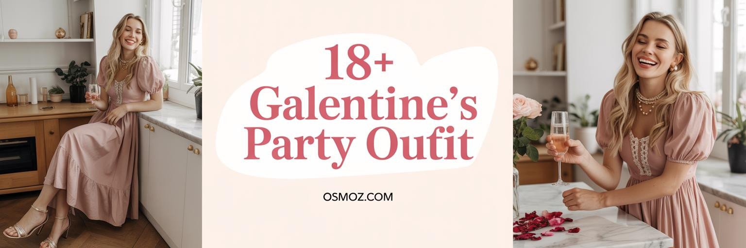 18+ Galentine's Party Outfit Ideas That Feel Effortless

