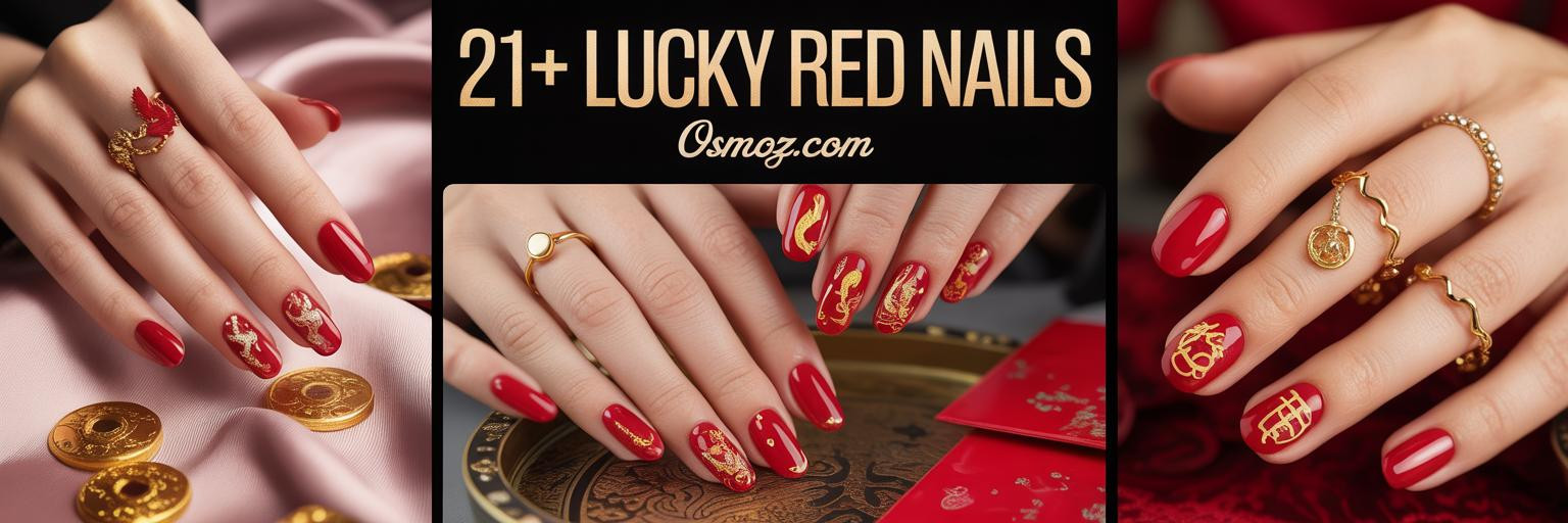 21+ Chinese New Year Nails That Feel Luxe and Lucky
