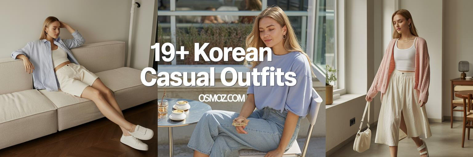19+ Korean Casual Outfits That Feel Effortlessly Chic
