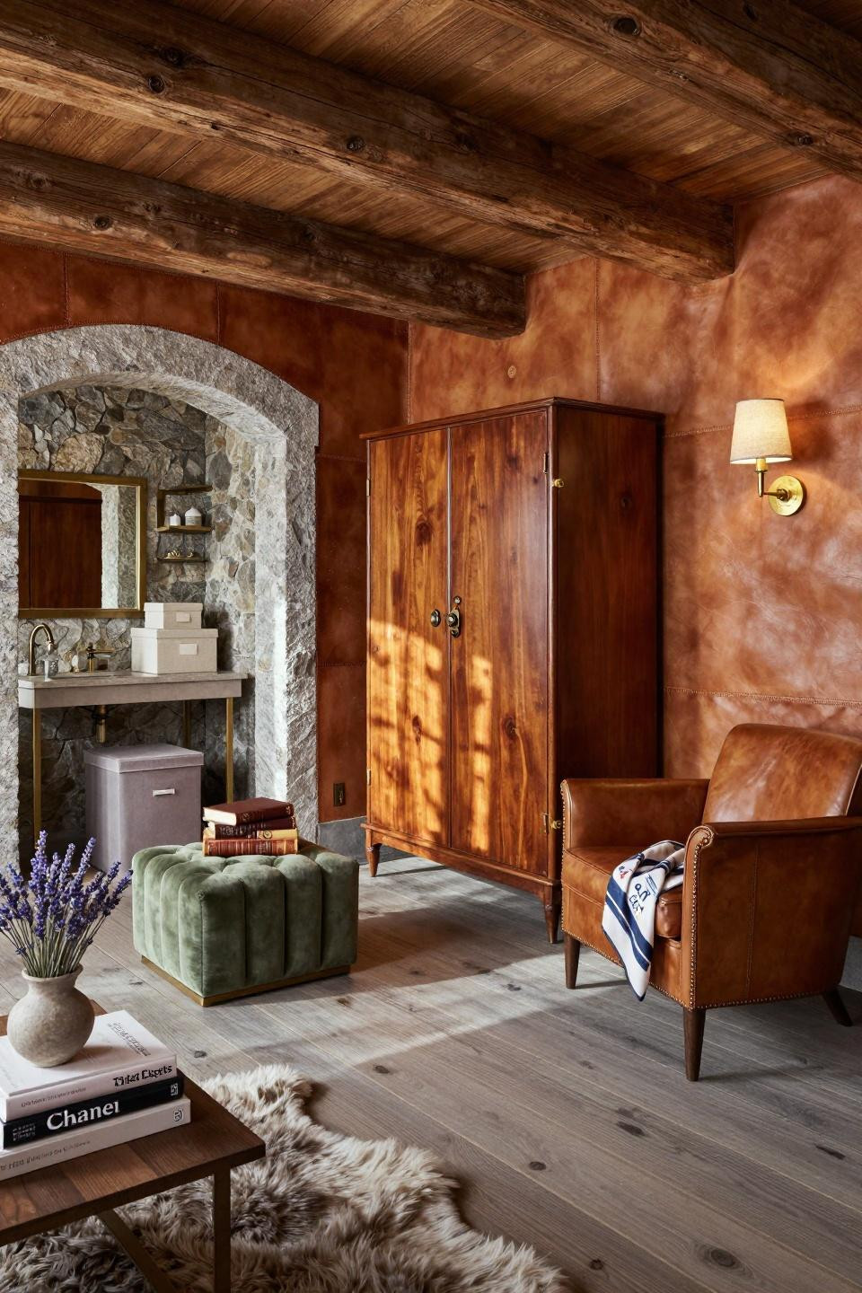 Dream Closet Design blending British elegance with Alpine minimalism