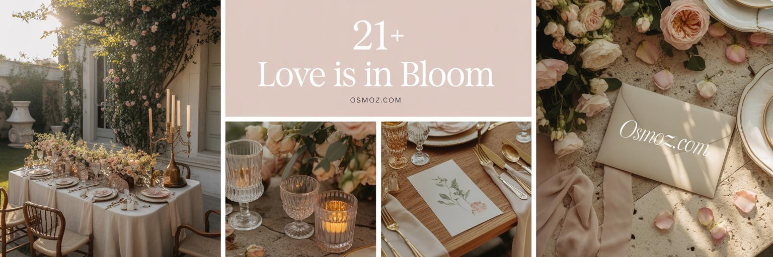 21+ Love Is In Bloom Bridal Shower Theme Ideas for Romance
