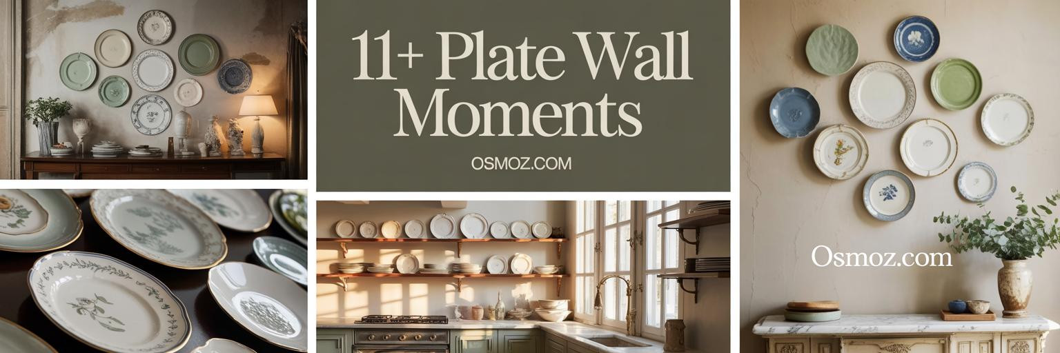 11+ Plate Wall Decor Moments That Bring Gallery Elegance Home
