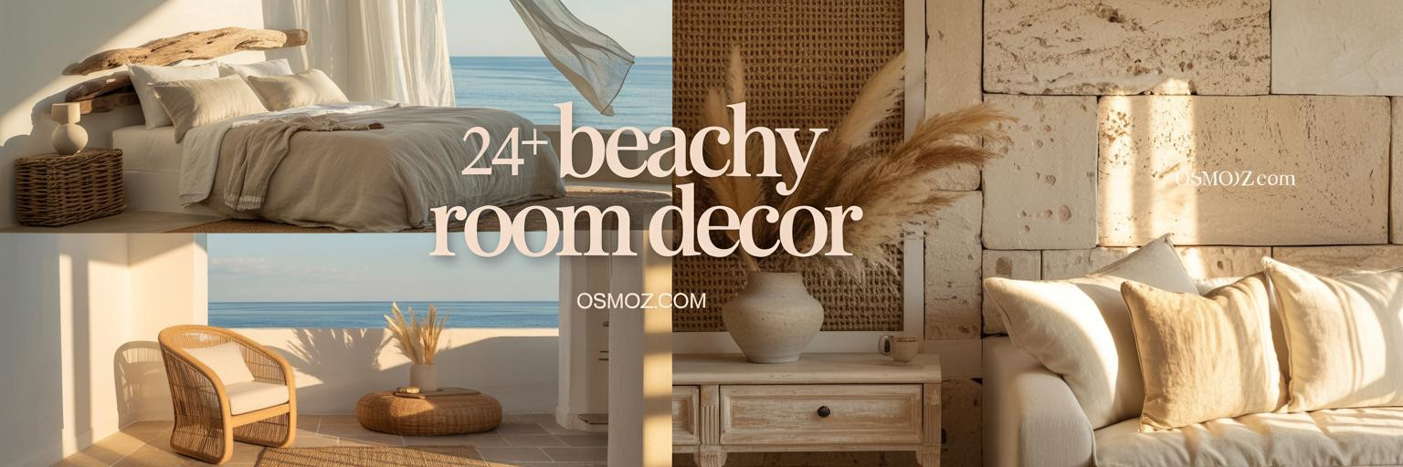 24+ Beachy Room Decor Ideas for a Linen and Limestone Retreat
