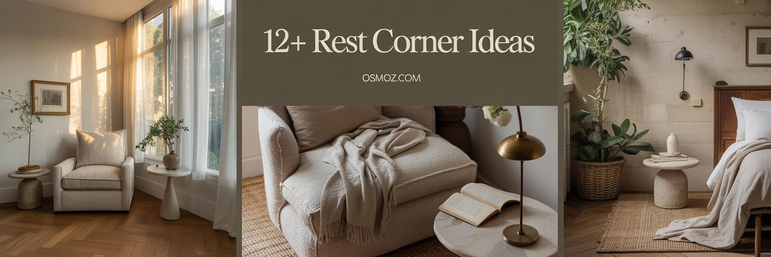 12+ Rest Corner Ideas for a Calm, Light-Filled Retreat
