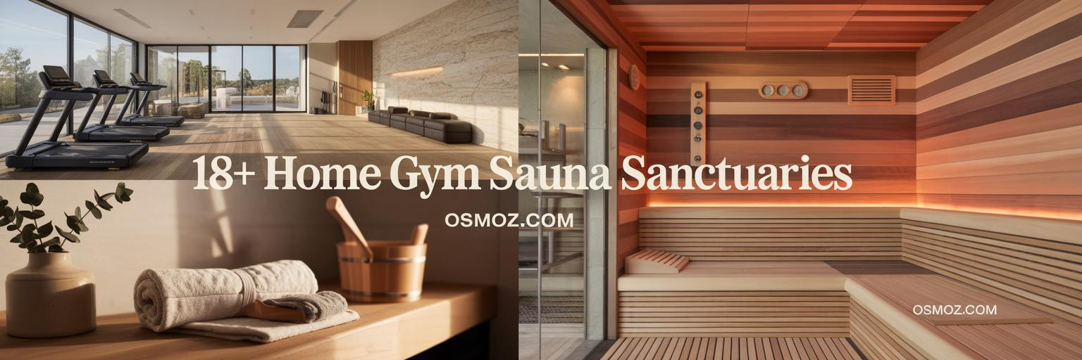18+ Home Gym With Sauna Designs for Ultimate Wellness at Home
