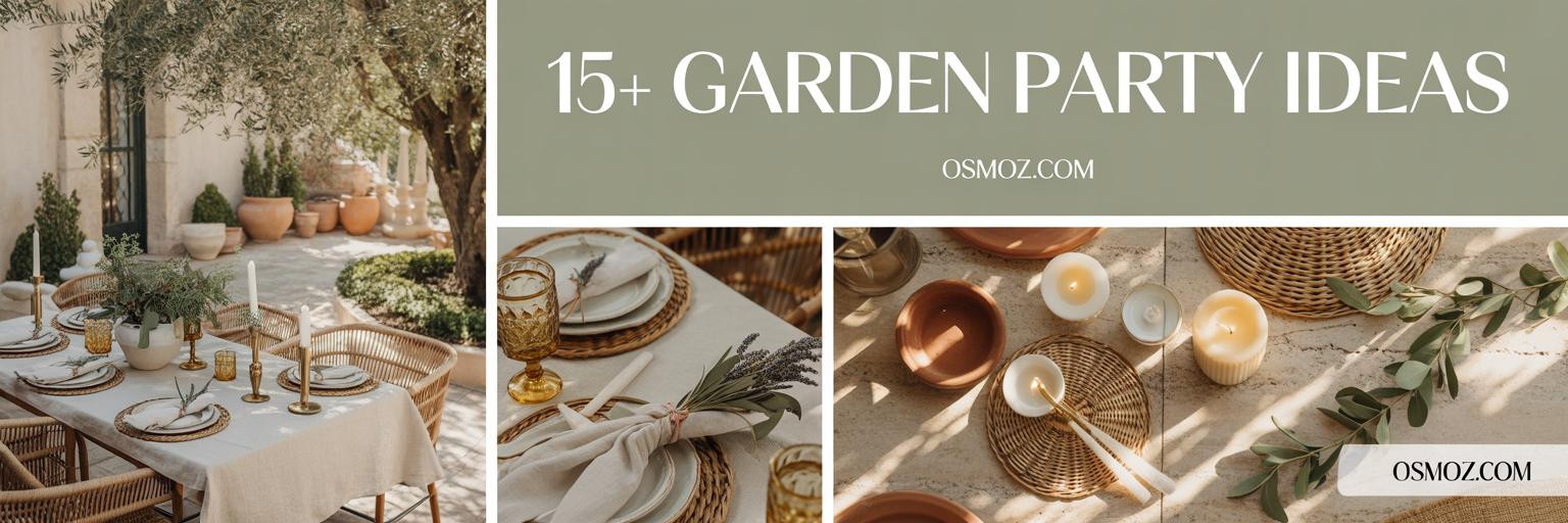 15+ Garden Party Ideas Steeped in Light and Linen Luxury

