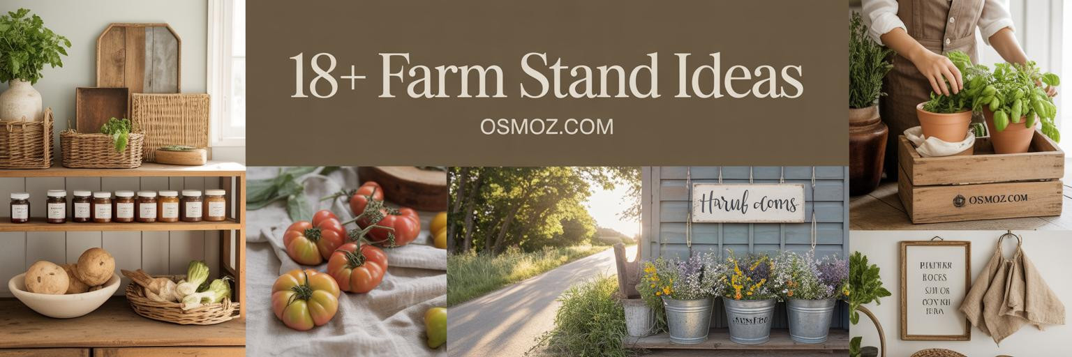 18+ Farm Stand Ideas for a Beautiful Market Display
