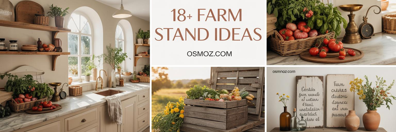 18+ Farm Stand Ideas to Sell Fresh Produce in Style

