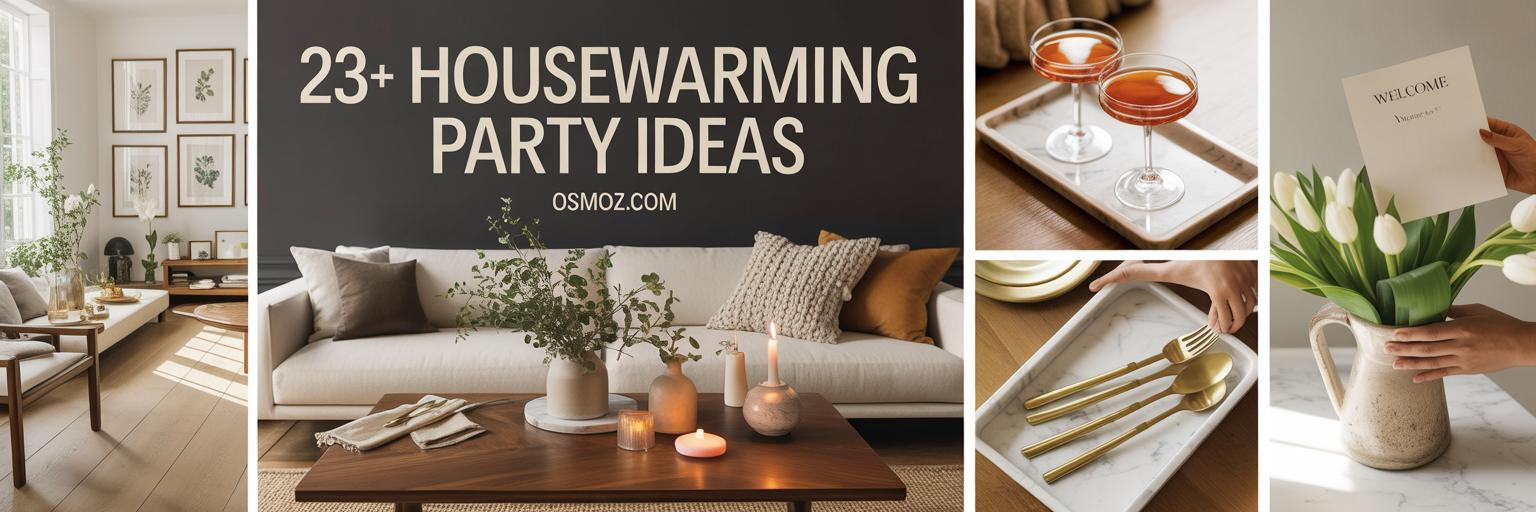 23+ Housewarming Party Ideas for Spaces That Welcome in Style
